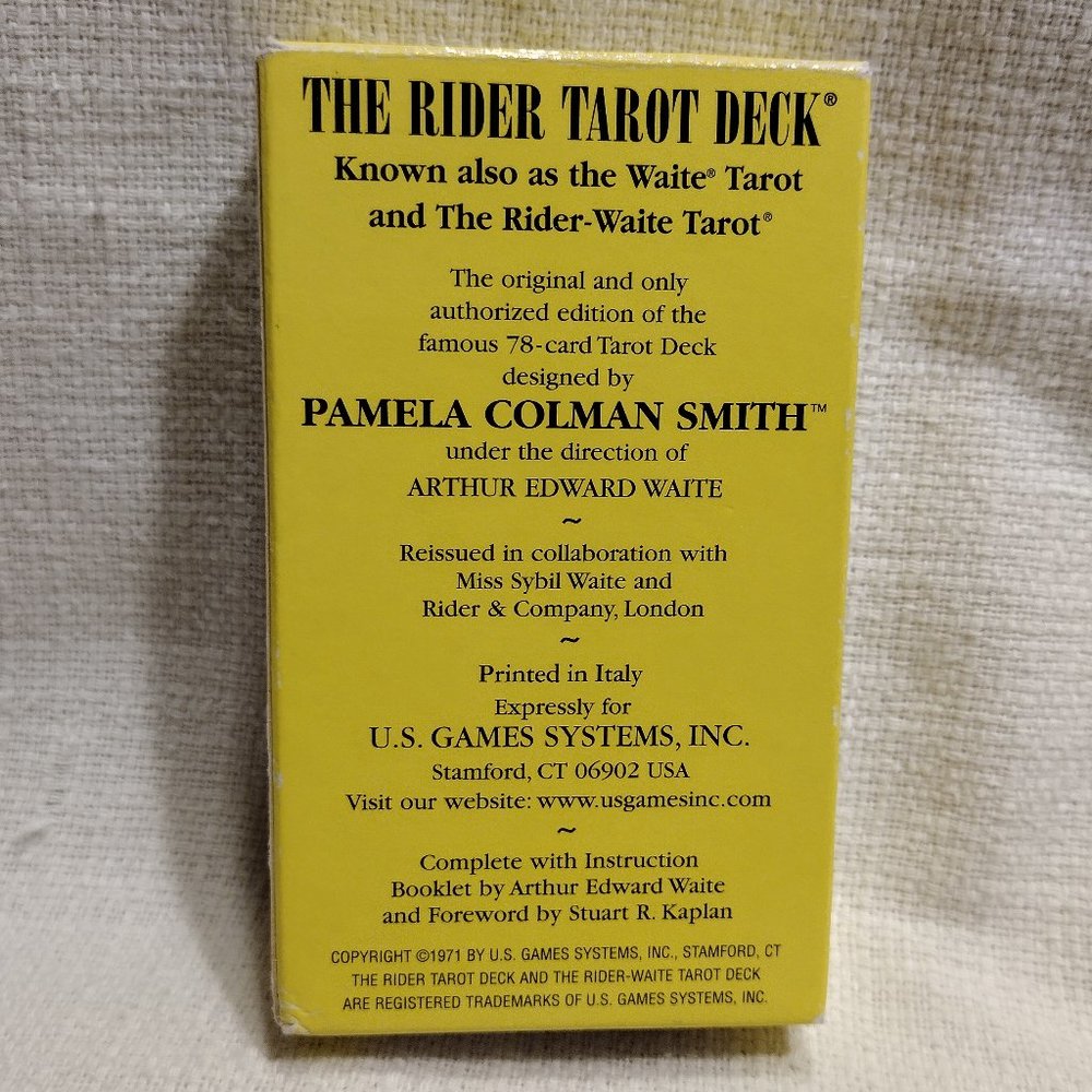 The Rider Tarot Deck - Picture 2 of 13